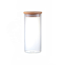 Chinese imports wholesale heat-resistant glass jar empty glass honey jar glass dessert jar